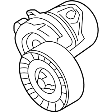 Ford F2GZ-6A228-B Pulley Assembly - Tension