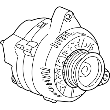 Mercury 4U2Z-10V346-FARM Re-Manufactured Alternator Assembly