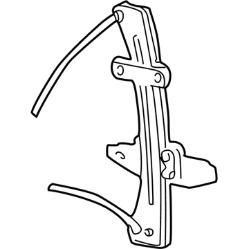 Ford 1L5Z-35422A08-AA Channel - Window Glass Run