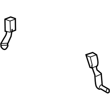Lincoln 6L1Z-78613D98-AC Buckle Assembly - Seat Belt