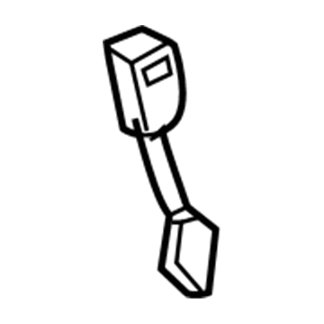 Lincoln 6L1Z-7860045-AB Buckle Assembly - Seat Belt