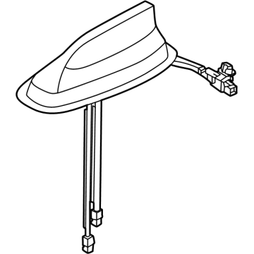 PCPZ-19A390-KK Ford Aerial Assembly Illustration 1 of 1