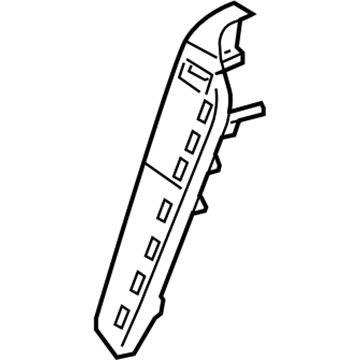 Ford 6E5Z-5466892-AAA Bolster Assembly - Rear Seat