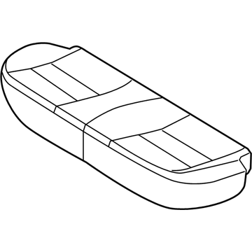 Ford 6E5Z-5463804-AF Cover Assembly - Rear Seat