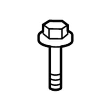 Mercury -W708703-S307 Bolt And Washer Assembly - Hex Head