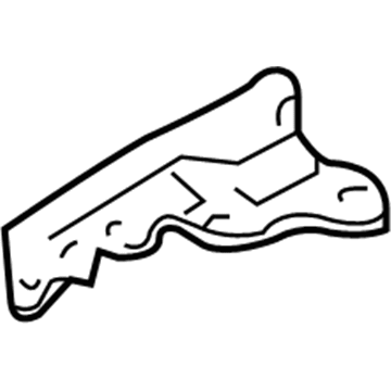 Mercury 8L8Z-16796-A Hinge Assembly - Hood