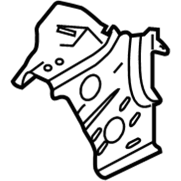 Ford 8A8Z-16D118-A Reinforcement - Hinge