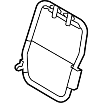 Ford BB5Z-78613A38-A Frame - Rear Seat Back Retainer