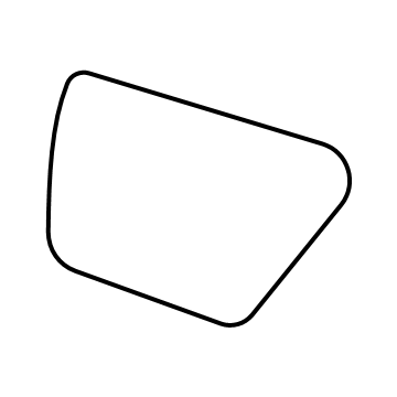 Ford ML3Z-17K707-D Glass Assembly - Rear View Outer Mirror