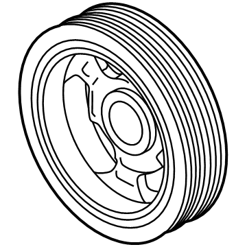 Ford P2GZ-6312-A Pulley - Crankshaft