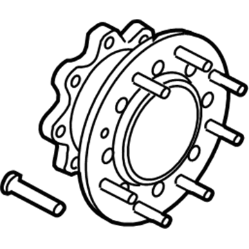 Ford HC3Z-1A014-B Spacer - Wheel Hub