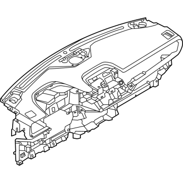 Ford NZ6Z-6004320-AB Panel - Instrument