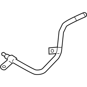 Ford Oil Cooler Hose - 6E5Z-7A030-A