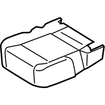 Ford CK4Z-9963805-AJ Cover Assembly - Rear Seat Cushion