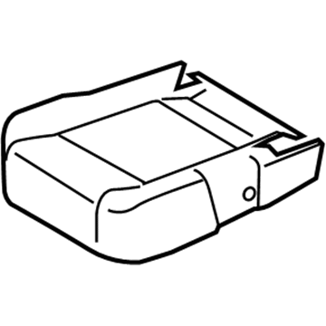 Ford CK4Z-9963804-AL Cover Assembly - Rear Seat Cushion