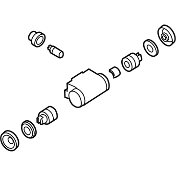 Mercury 8L8Z-2261-AD Cylinder Assembly - Rear Brake