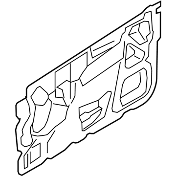 Ford 8S4Z-54237A04-A Shield - Water Splash