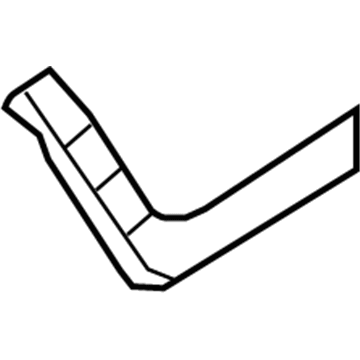 8S4Z-5422670-AA Ford Finish Panel, Front Passenger Side Illustration 1 of 1
