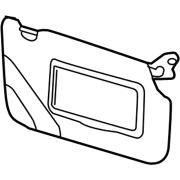 Ford Focus Sun Visor - DM5Z-5804104-EC