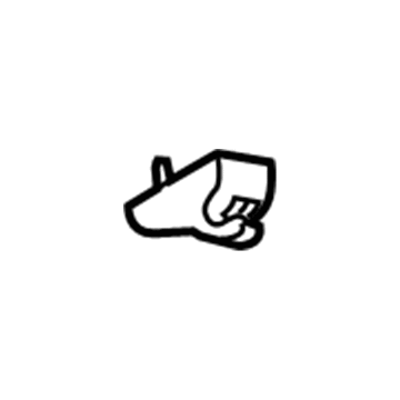 Ford DM5Z-5804132-AA Sunvisor Retainer DM5Z-5804132-AA Ford Sunvisor Retainer Illustration 1 of 1