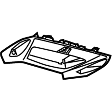 Ford BM5Z-58519B42-AA Panel Cover, Upper BM5Z-58519B42-AA Ford Panel Cover, Upper Illustration 1 of 1