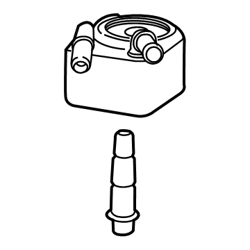 Ford DK4Z-6A642-A Oil Cooler Assembly