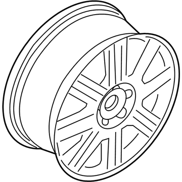 Ford Freestyle Spare Wheel - 5F9Z-1007-AA