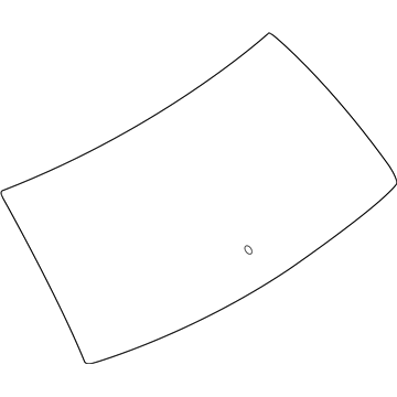 Ford 7T4Z-7842006-A Glass - Back Window