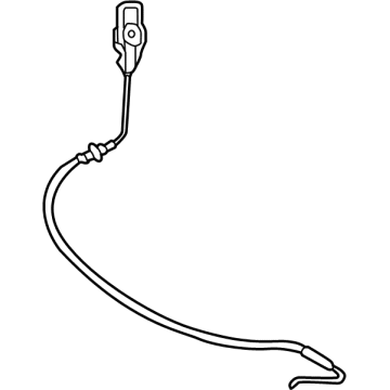Ford NL3Z-10D723-A Cable - Charge Port Handle Release