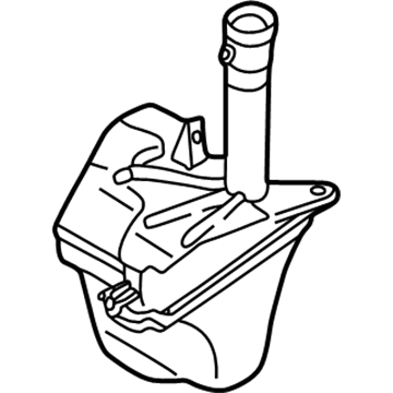 Ford YL8Z-17618-AA Reservoir - Water