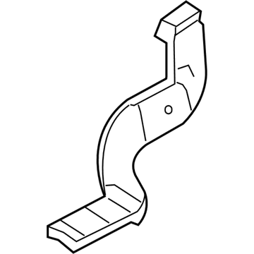 Mercury 6E5Z-18C420-AA Duct - Heater
