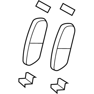 Lincoln 7U2Z-2V001-G Kit - Brake Lining