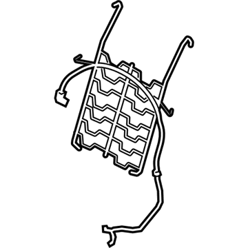 Ford HU5Z-9665501-K Lumbar Support, Driver Side HU5Z-9665501-K Ford Lumbar Support, Driver Side Illustration 1 of 1