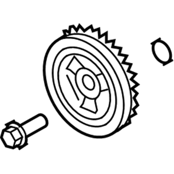 Ford 8S7Z-6312-A Pulley - Crankshaft
