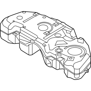 Lincoln LX6Z-9002-T Tank Assembly - Fuel