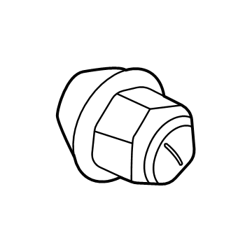 Ford ACPZ-1012-H Nut - Wheel