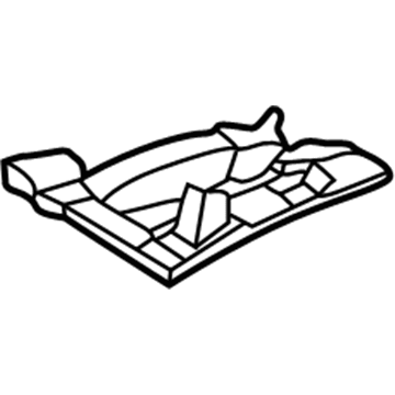 Ford YS4Z-5411778-AA Deflector - Air