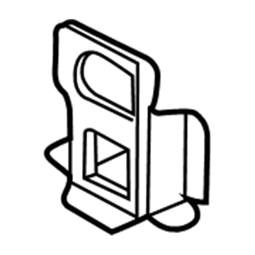 Ford YS4Z-17E800-DB Bracket - Bumper Mounting