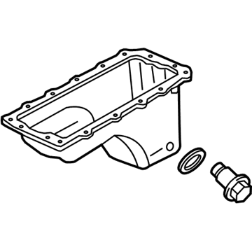 Ford 9L3Z-6675-B Pan Assembly - Engine Oil