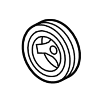 Ford 1W7Z-6312-AA Pulley - Crankshaft