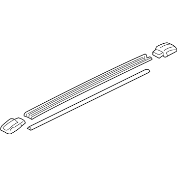 Ford 8E6Z-7855115-AB Rail, Driver Side 8E6Z-7855115-AB Ford Rail, Driver Side Illustration 1 of 1