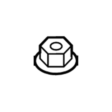 Mercury -W704723-S437 Nut - Adjusting Screw