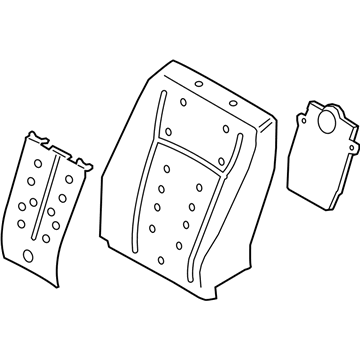 Ford JL1Z-7864810-A Pad Assembly - Front Seat Heating