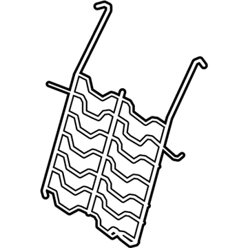 Ford CU5Z-9664842-B Support - Seat Back - Lumbar