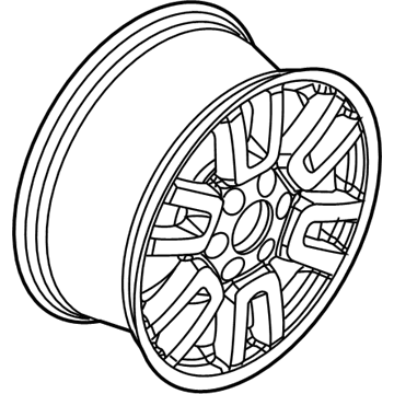 Ford BL1Z-1007-C Wheel Assembly