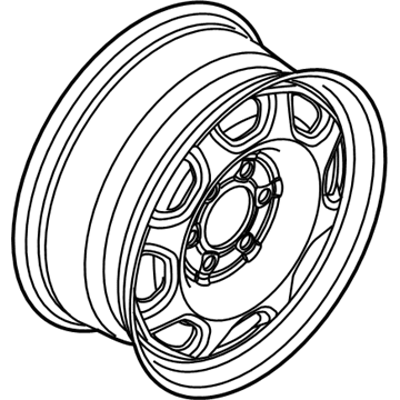 Ford AL3Z-1015-B Wheel Assembly