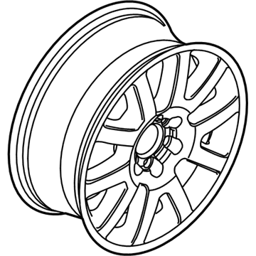 Ford 9L3Z-1007-F Wheel Assembly