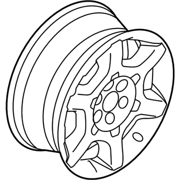 Ford DL3Z-1007-B Wheel Assembly