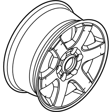 Ford BL1Z-1007-B Wheel Assembly