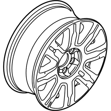 Ford 9L3Z-1007-G Wheel Assembly